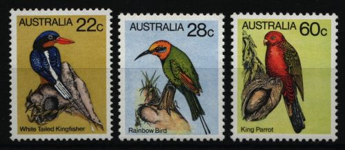 Australien 1980 - Mi-Nr. 705-707 ** - MNH - Vögel / Birds