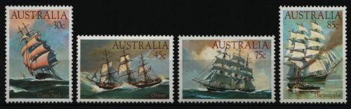 Australien 1984 - Mi-Nr. 871-874 ** - MNH - Segelschiffe / Sail ships