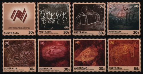 Australien 1984 - Mi-Nr. 900-907 ** - MNH - Kunst der Ureinwohner