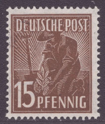 Bizone 1948 - Mi-Nr. 41 II R ** - MNH - BPP-Signatur