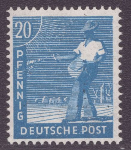Bizone 1948 - Mi-Nr. 43 II R ** - MNH - BPP-Signatur