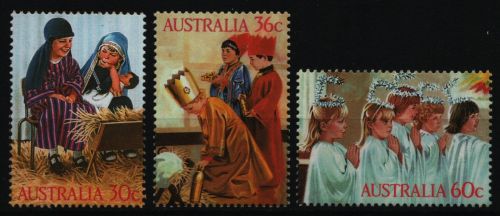 Australien 1986 - Mi-Nr. 1005-1007 ** - MNH - Weihnachten / X-mas