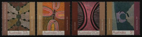 Australien 1988 - Mi-Nr. 1119-1122 ** - MNH - Moderne Gemälde