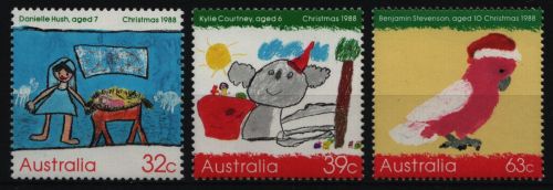 Australien 1988 - Mi-Nr. 1135-1137 ** - MNH - Weihnachten / X-mas