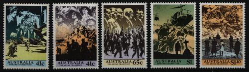 Australien 1990 - Mi-Nr. 1197-1201 ** - MNH - ANZAC