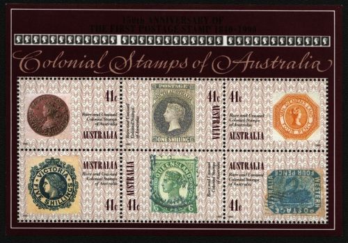 Australien 1990 - Mi-Nr. Block 10 ** - MNH - Marke auf Marke