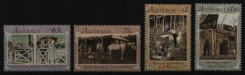 Australien 1991 - Mi-Nr. 1266-1269 ** - MNH - Literatur / Literature