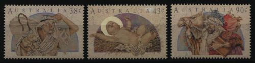 Australien 1991 - Mi-Nr. 1270-1272 A ** - MNH - Weihnachten / X-mas