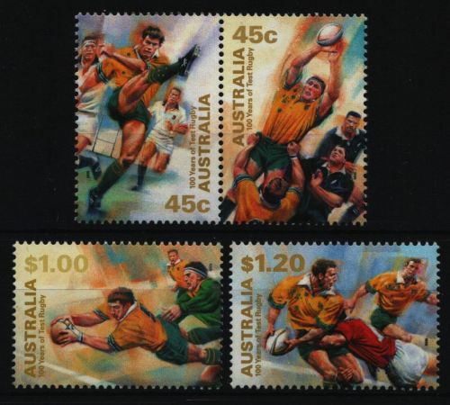 Australien 1999 - Mi-Nr. 1825-1828 ** - MNH - Rugby