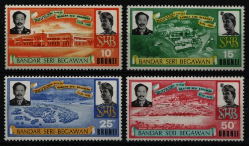 Brunei 1972 - Mi-Nr. 174-177 ** - MNH - Bandar Seri Begawan