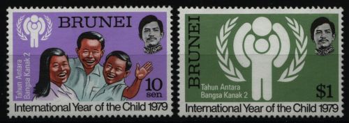 Brunei 1979 - Mi-Nr. 227-228 ** - MNH - Jahr des Kindes