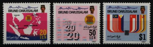 Brunei 1987 - Mi-Nr. 359-361 ** - MNH - ASEAN