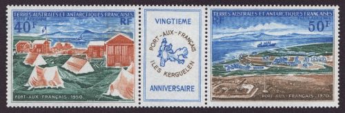 TAAF 1971 - Mi-Nr. 65-66 ** - MNH - Port aux Francais (III)