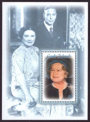 Cook-Inseln 2000 - Mi-Nr. Block 211 ** - MNH - Queen Mum