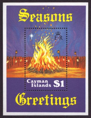 Kaiman-Inseln 1984 - Mi-Nr. Block 16 ** - MNH - Weihnachten / X-mas