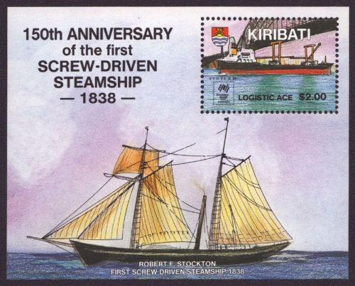 Kiribati 1988 - Mi-Nr. Block 14 ** - MNH - Schiffe / Ships