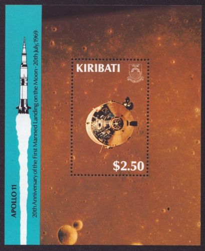 Kiribati 1989 - Mi-Nr. Block 15 ** - MNH - Raumfahrt / Space