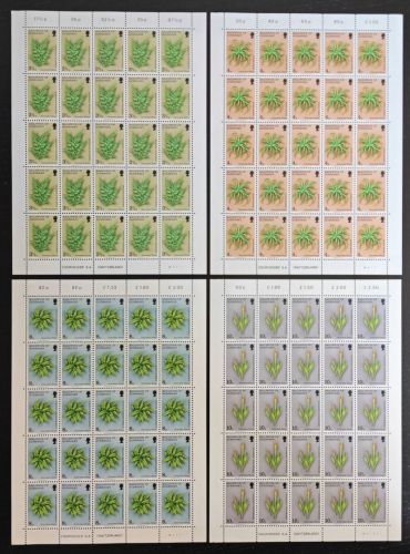 Guernsey 1975 - Mi-Nr. 114-117 ** - MNH - Bogen - Mängel / Faults