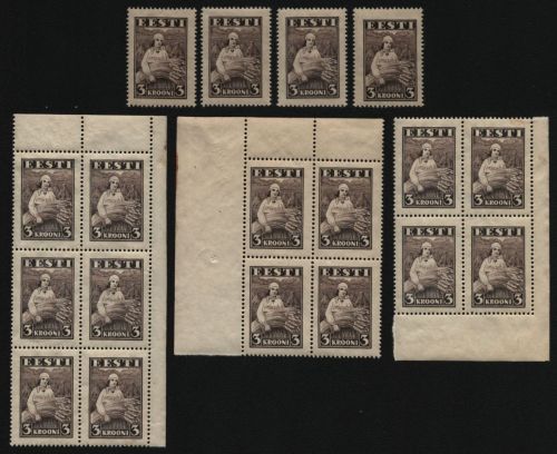 Estland 1935 - Mi-Nr. 108 ** - MNH - Mängel / Faults