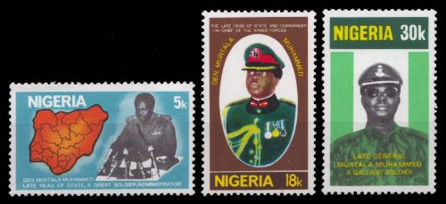 Nigeria 1977 - Mi-Nr. 328-330 ** - MNH - Ramat Muhammed