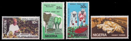 Nigeria 1981 - Mi-Nr. 385-388 ** - MNH - Welternährungstag