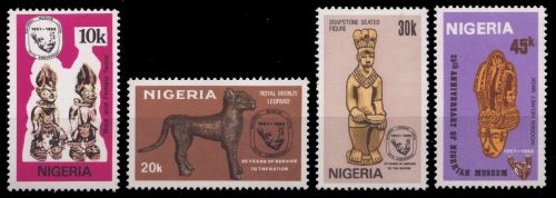 Nigeria 1982 - Mi-Nr. 404-407 ** - MNH - Nationalmuseum