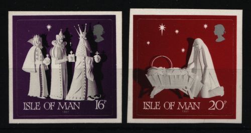 Isle of Man 1991 - Mi-Nr. 488-489 ** - MNH - Weihnachten / X-mas