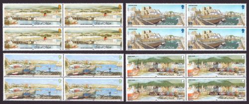Isle of Man 1992 - Mi-Nr. 517-520 ** - MNH - Viererblock - Schiffe / Ships