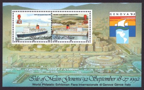 Isle of Man 1992 - Mi-Nr. Block 18 ** - MNH - Schiffe / Ships
