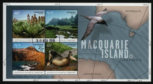 AAT / Austral. Antarktis 2010 - Mi-Nr. Block 5 gest / used - Fauna & Flora