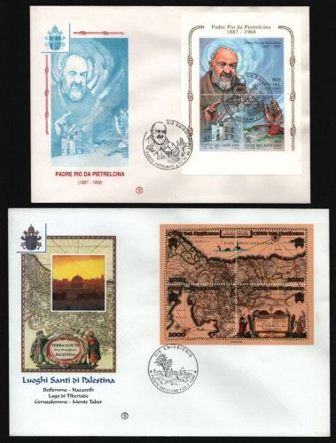 Vatikan 1999 - Mi-Nr. Block 19 & 20 - FDC