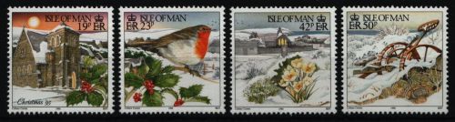 Isle of Man 1995 - Mi-Nr. 656-659 ** - MNH - Weihnachten / X-mas