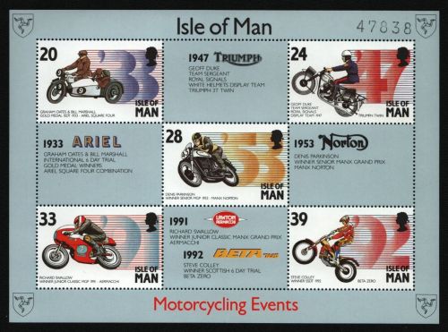 Isle of Man 1993 - Mi-Nr. Block 19 ** - MNH - Motorrad / Motorbike