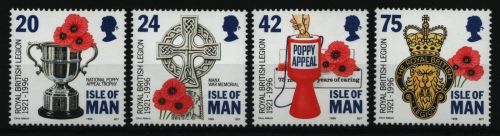 Isle of Man 1996 - Mi-Nr. 684-687 ** - MNH - Britische Legion