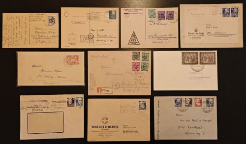 SBZ - Belege, Karten, Birefe - Lot 3
