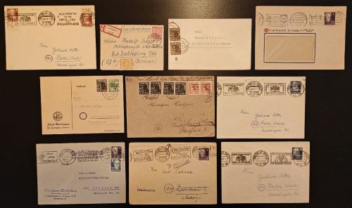 SBZ - Belege, Karten, Birefe - Lot 4