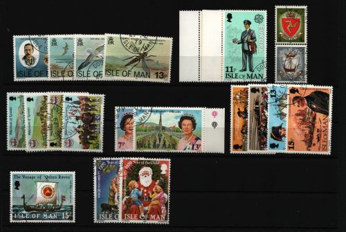 Isle of Man - Lot ex Jahr 1979 - gest / used - Bitte lesen / please read