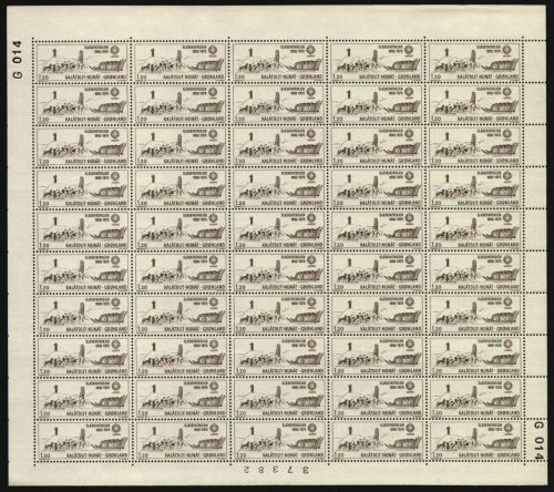 Grönland 1975 - Mi-Nr. 95 ** - MNH - Bogen