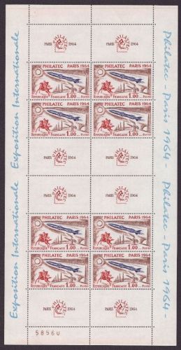 Frankreich 1964 - Mi-Nr. 1480 ** - MNH - Mängel / Faults