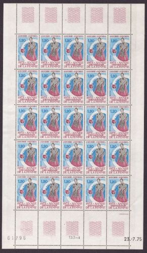 Andorra französisch 1975 - Mi-Nr. 271 ** - MNH - Mängel / Faults