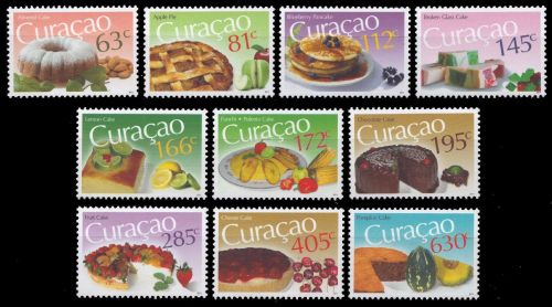 Curacao 2011 - Mi-Nr. 47-56 ** - MNH - Kuchen