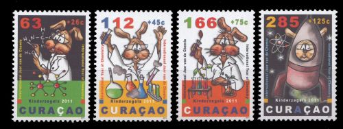 Curacao 2011 - Mi-Nr. 57-60 ** - MNH - Jahr der Chemie
