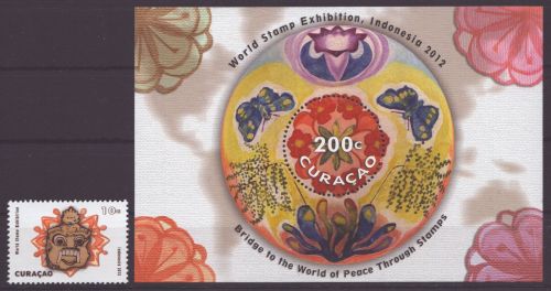 Curacao 2012 - Mi-Nr. 101 & Block 8 ** - MNH - INDONESIA '2012