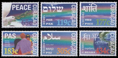 Curacao 2014 - Mi-Nr. 257-262 ** - MNH - Frieden / Peace