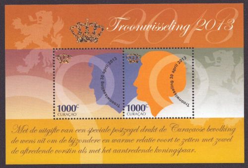 Curacao 2013 - Mi-Nr. Block 11 ** - MNH - Thronwechsel