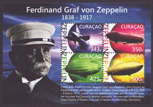 Curacao 2015 - Mi-Nr. Block 18 ** - MNH - Graf von Zeppelin