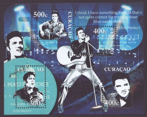 Curacao 2015 - Mi-Nr. Block 23 ** - MNH - Elvis Presley