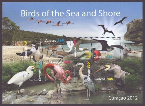 Curacao 2012 - Mi-Nr. 84-91 ** - MNH - KLB - Vögel / Birds