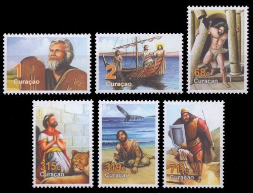 Curacao 2019 - Mi-Nr. 518-523 ** - MNH - Biblische Geschichten