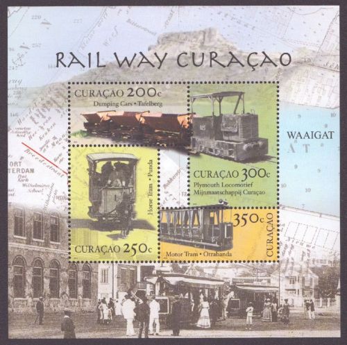 Curacao 2012 - Mi-Nr. Block 6 ** - MNH - Eisenbahn / Trains